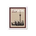 Picture of Torontoscape _GroupedProduct_Rectangle_Portrait_Framed_Matted_