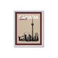 Picture of Torontoscape _GroupedProduct_Rectangle_Portrait_Framed_Matted_