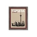 Picture of Torontoscape _GroupedProduct_Rectangle_Portrait_Framed_Matted_