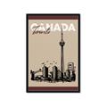 Picture of Torontoscape _GroupedProduct_Rectangle_Portrait_Framed_Matted_