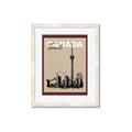 Picture of Torontoscape _GroupedProduct_Rectangle_Portrait_Framed_Matted_