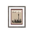 Picture of Torontoscape _GroupedProduct_Rectangle_Portrait_Framed_Matted_