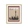 Picture of Torontoscape _GroupedProduct_Rectangle_Portrait_Framed_Matted_