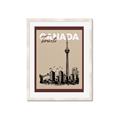 Picture of Torontoscape _GroupedProduct_Rectangle_Portrait_Framed_Matted_