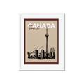 Picture of Torontoscape _GroupedProduct_Rectangle_Portrait_Framed_Matted_