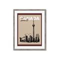 Picture of Torontoscape _GroupedProduct_Rectangle_Portrait_Framed_Matted_