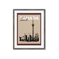 Picture of Torontoscape _GroupedProduct_Rectangle_Portrait_Framed_Matted_