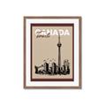 Picture of Torontoscape _GroupedProduct_Rectangle_Portrait_Framed_Matted_