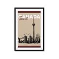 Picture of Torontoscape _GroupedProduct_Rectangle_Portrait_Framed_Matted_