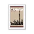 Picture of Torontoscape _GroupedProduct_Rectangle_Portrait_Framed_Matted_