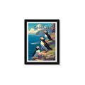 Picture of Perched Above the Blue _GroupedProduct_Rectangle_Portrait_Framed_Matted_