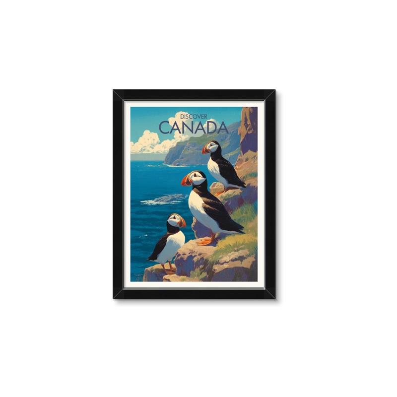 Picture of Perched Above the Blue _GroupedProduct_Rectangle_Portrait_Framed_Matted_