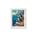 Picture of Perched Above the Blue _GroupedProduct_Rectangle_Portrait_Framed_Matted_