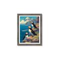 Picture of Perched Above the Blue _GroupedProduct_Rectangle_Portrait_Framed_Matted_