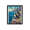 Picture of Perched Above the Blue _GroupedProduct_Rectangle_Portrait_Framed_Matted_