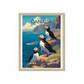 Picture of Perched Above the Blue _GroupedProduct_Rectangle_Portrait_Framed_Matted_