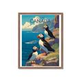 Picture of Perched Above the Blue _GroupedProduct_Rectangle_Portrait_Framed_Matted_