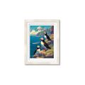 Picture of Perched Above the Blue _GroupedProduct_Rectangle_Portrait_Framed_Matted_