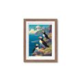 Picture of Perched Above the Blue _GroupedProduct_Rectangle_Portrait_Framed_Matted_