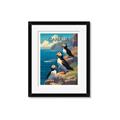 Picture of Perched Above the Blue _GroupedProduct_Rectangle_Portrait_Framed_Matted_
