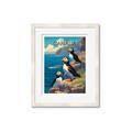 Picture of Perched Above the Blue _GroupedProduct_Rectangle_Portrait_Framed_Matted_
