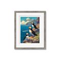 Picture of Perched Above the Blue _GroupedProduct_Rectangle_Portrait_Framed_Matted_