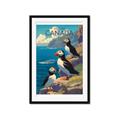 Picture of Perched Above the Blue _GroupedProduct_Rectangle_Portrait_Framed_Matted_