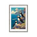 Picture of Perched Above the Blue _GroupedProduct_Rectangle_Portrait_Framed_Matted_