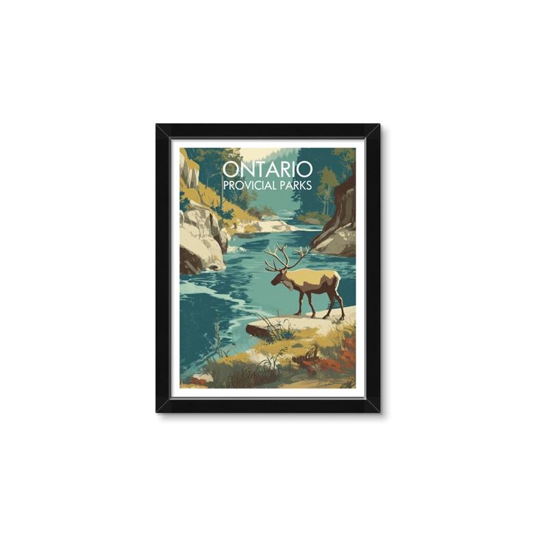 Picture of True North Trails _GroupedProduct_Rectangle_Portrait_Framed_Matted_