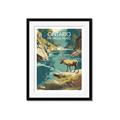 Picture of True North Trails _GroupedProduct_Rectangle_Portrait_Framed_Matted_