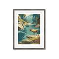 Picture of True North Trails _GroupedProduct_Rectangle_Portrait_Framed_Matted_