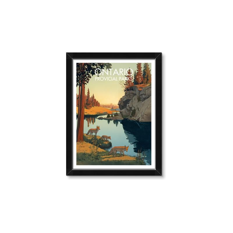 Picture of The Provincial Wild _GroupedProduct_Rectangle_Portrait_Framed_Matted_