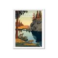 Picture of The Provincial Wild _GroupedProduct_Rectangle_Portrait_Framed_Matted_