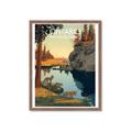 Picture of The Provincial Wild _GroupedProduct_Rectangle_Portrait_Framed_Matted_