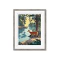 Picture of Reflections of the Wild _GroupedProduct_Rectangle_Portrait_Framed_Matted_