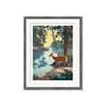 Picture of Reflections of the Wild _GroupedProduct_Rectangle_Portrait_Framed_Matted_