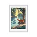 Picture of Reflections of the Wild _GroupedProduct_Rectangle_Portrait_Framed_Matted_