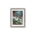 Picture of White Trillium _GroupedProduct_Rectangle_Portrait_Framed_Matted_