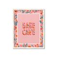 Picture of Babe Cave _GroupedProduct_Rectangle_Portrait_Framed_Matted_