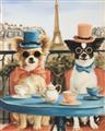 Picture of Tea Time at the Tower _GroupedProduct_Rectangle_Portrait_Unframed_Print_Only_