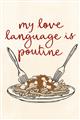Picture of My Love Language is Poutine _GroupedProduct_Rectangle_Portrait_Unframed_Print_Only_