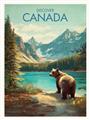 Picture of Canadian Brown Bear _GroupedProduct_Rectangle_Portrait_Unframed_Print_Only_