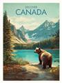 Picture of Canadian Brown Bear _GroupedProduct_Rectangle_Portrait_Unframed_Print_Only_