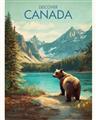 Picture of Canadian Brown Bear _GroupedProduct_Rectangle_Portrait_Unframed_Print_Only_