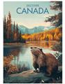 Picture of Canadian Beavers _GroupedProduct_Rectangle_Portrait_Unframed_Print_Only_