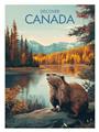 Picture of Canadian Beavers _GroupedProduct_Rectangle_Portrait_Unframed_Print_Only_