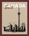 Picture of Torontoscape _GroupedProduct_Rectangle_Portrait_Unframed_Print_Only_