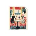 Picture of Café Canine _GroupedProduct_Rectangle_Portrait_Unframed_Print_Only_