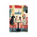 Picture of Café Canine _GroupedProduct_Rectangle_Portrait_Unframed_Print_Only_