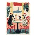 Picture of Café Canine _GroupedProduct_Rectangle_Portrait_Unframed_Print_Only_